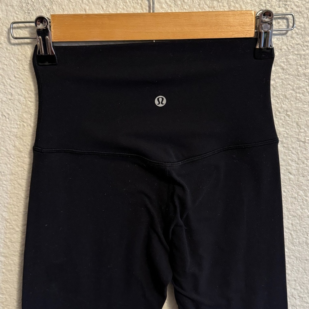 Lululemon Align High Rise Pant Full Length 28" Leggings Black Women’s 2 - Picture 7 of 9